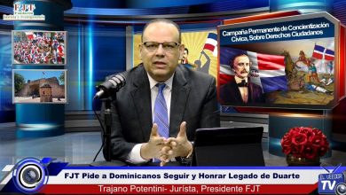 Photo of FJT pide a dominicanos seguir y honrar legado ético y transparente de Duarte